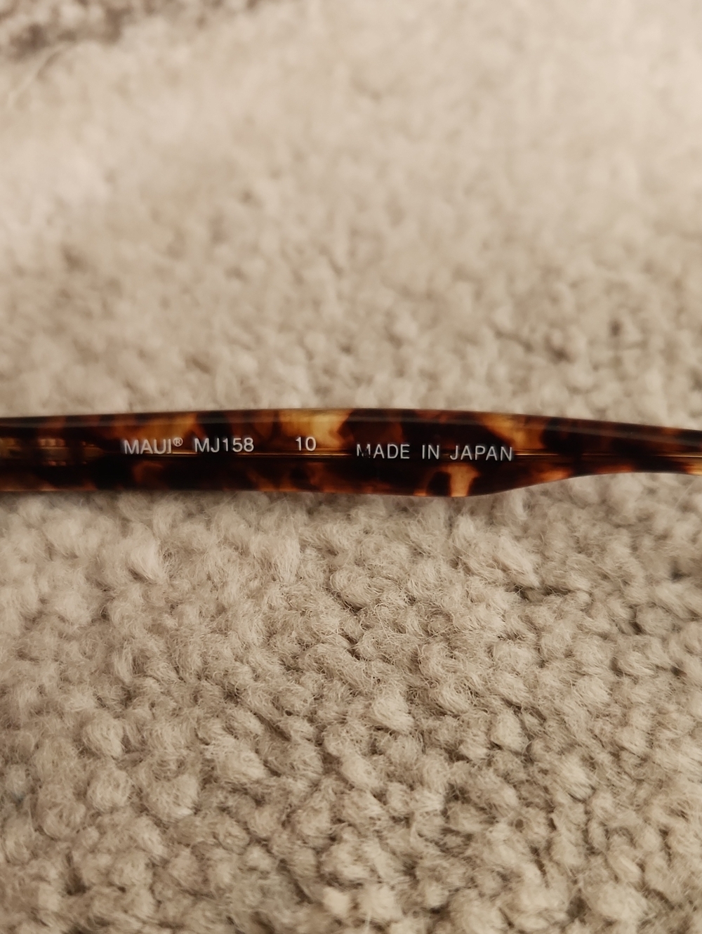 Vintage Maui Jim Tortoiseshell Sunglasses MJ158. 10 - Picture 10 of 14